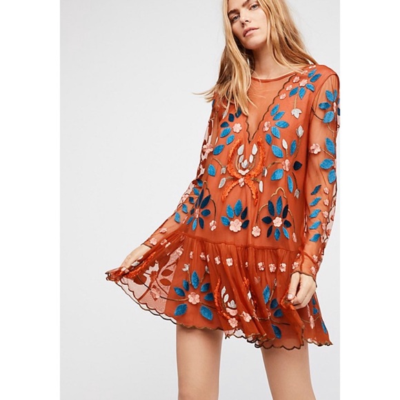 Free People Dresses & Skirts - Free People Hearts Are Wild Dress NWT